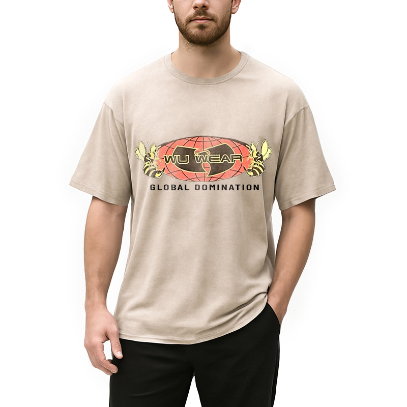 bbb Vintage 90s Wu Wear Wu Tang Washed T-Shirt