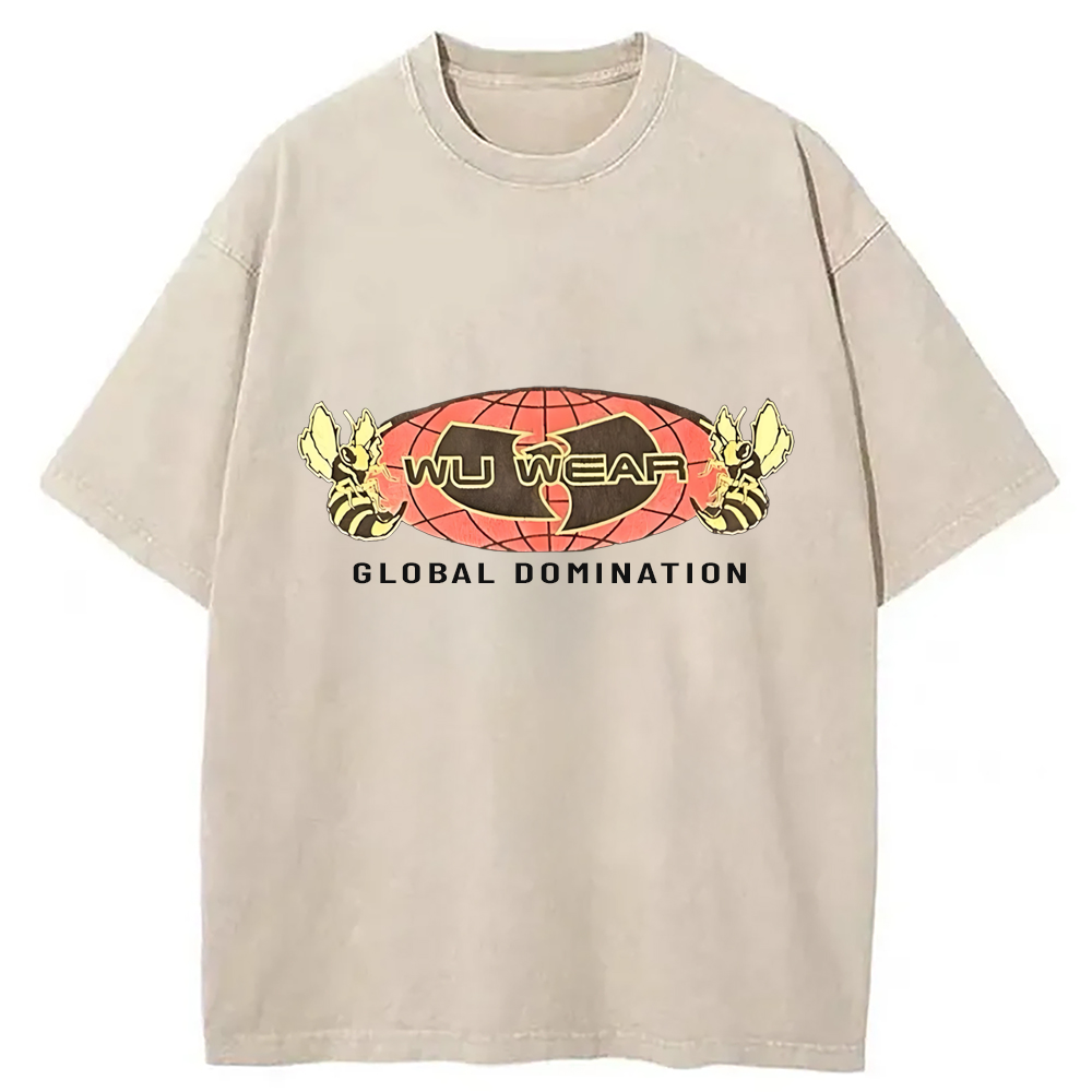 bbb Vintage 90s Wu Wear Wu Tang Washed T-Shirt