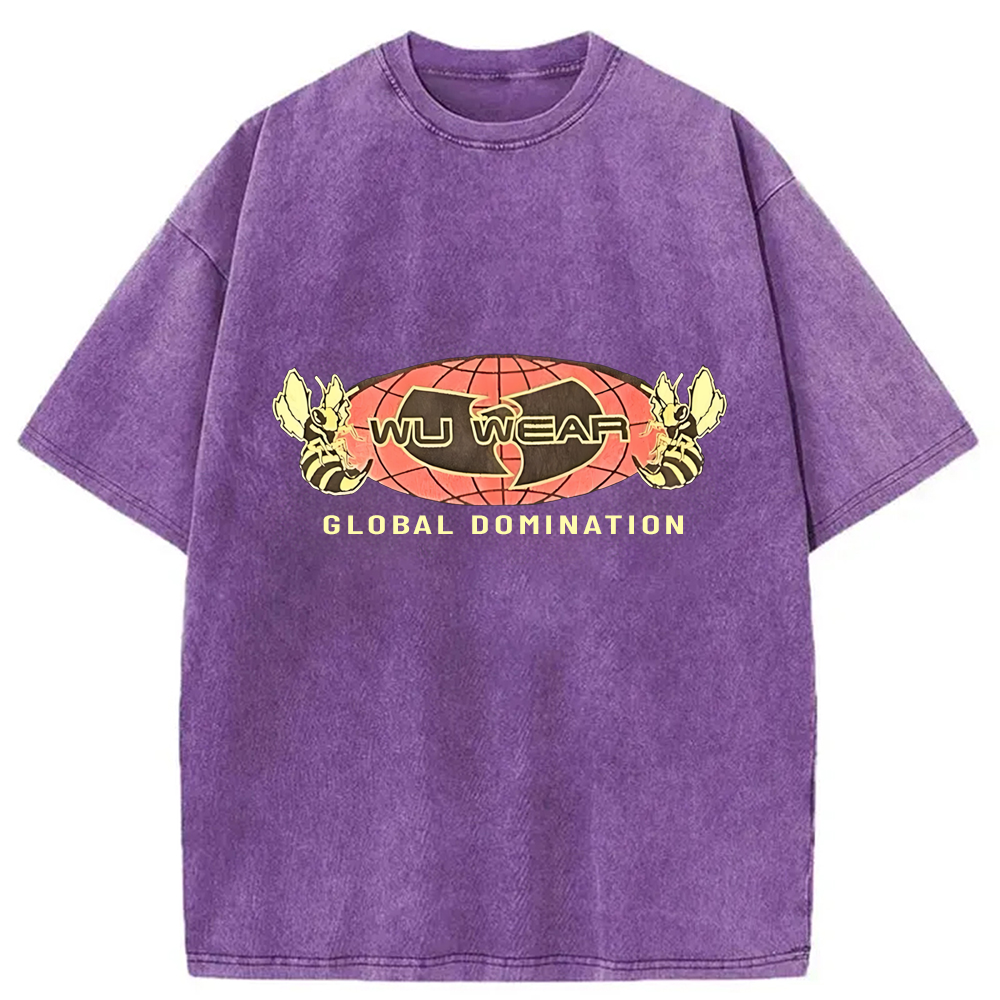 bbb Vintage 90s Wu Wear Wu Tang Washed T-Shirt