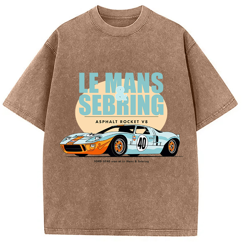 bbb Won At Le Mans & Sebring Washed T-Shirt