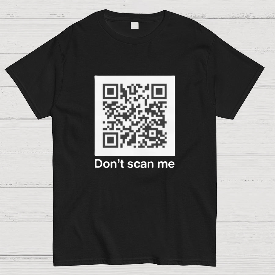 QR Code Prank - Rick Astley - Dont Scan Me - Funny  T-Shirt