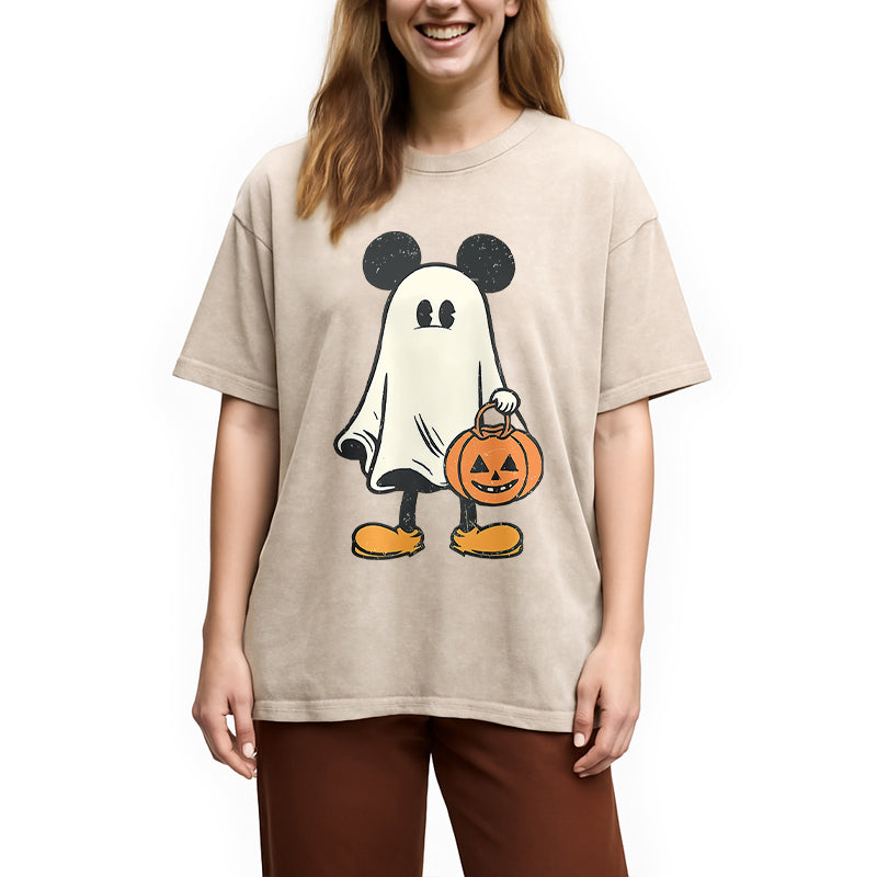 bbb Halloween Mickey Washed T-Shirt
