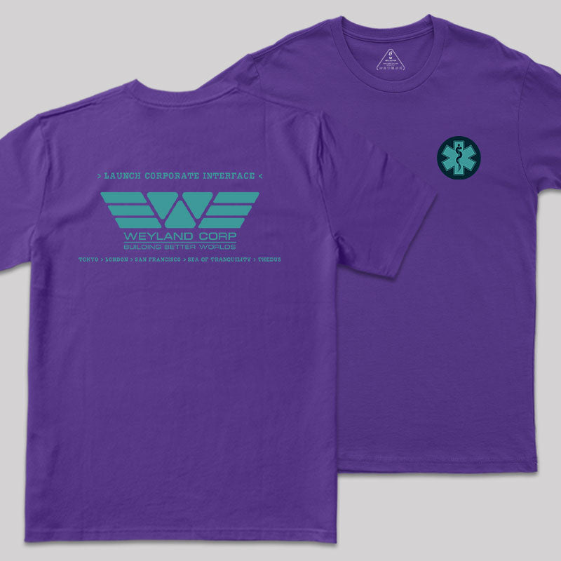 Building Better Worlds Front and Back Printed T-Shirt