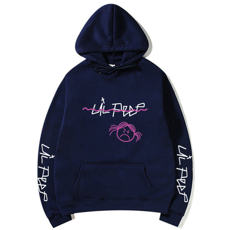 Warmer Unisex-Hoodie – Lässiger Pullover, Baumwollmischung, Winter
