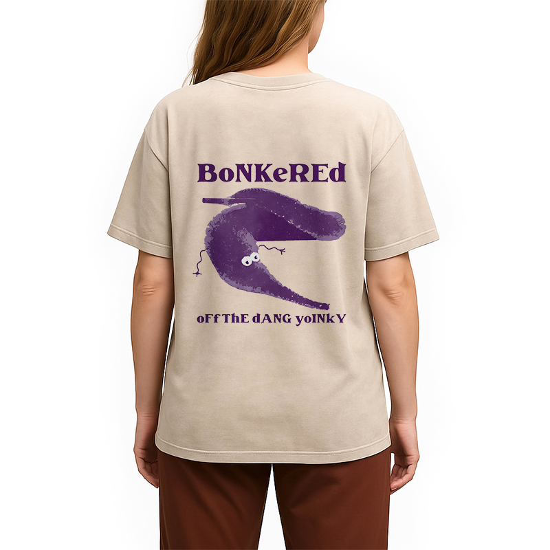 bbb Bonkered of The Dang Yoinky Back Washed T-Shirt