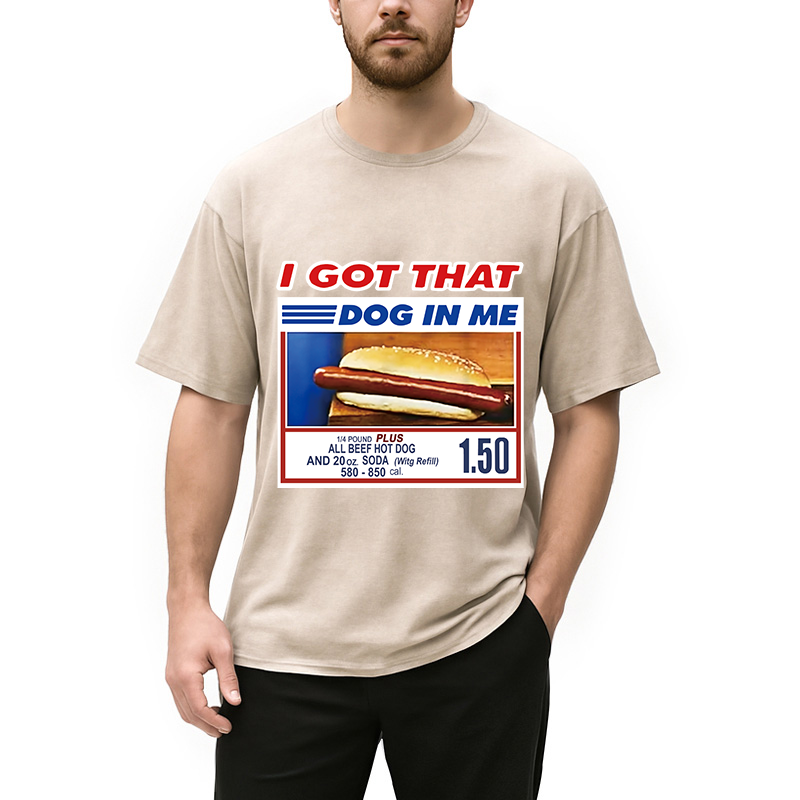 bbb I Got That Dog In Me Washed T-Shirt