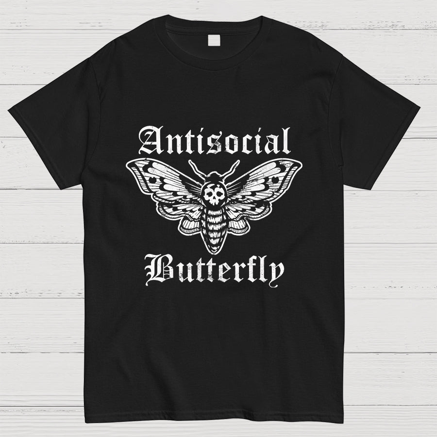 Funny Antisocial Butterfly y T-Shirt