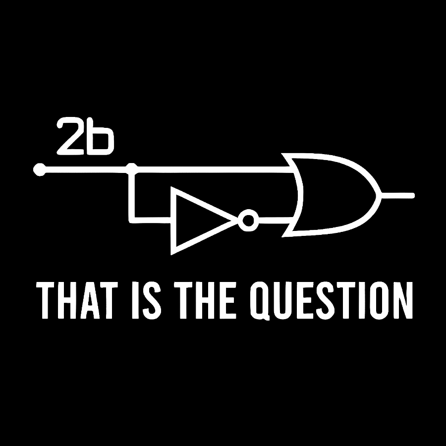 To Be Or Not To Be - Funny Electrical Engineer Circuit  T-Shirt