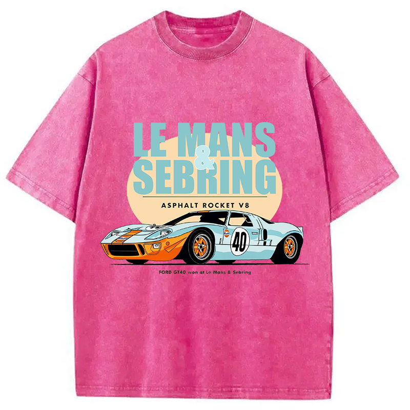 bbb Won At Le Mans & Sebring Washed T-Shirt