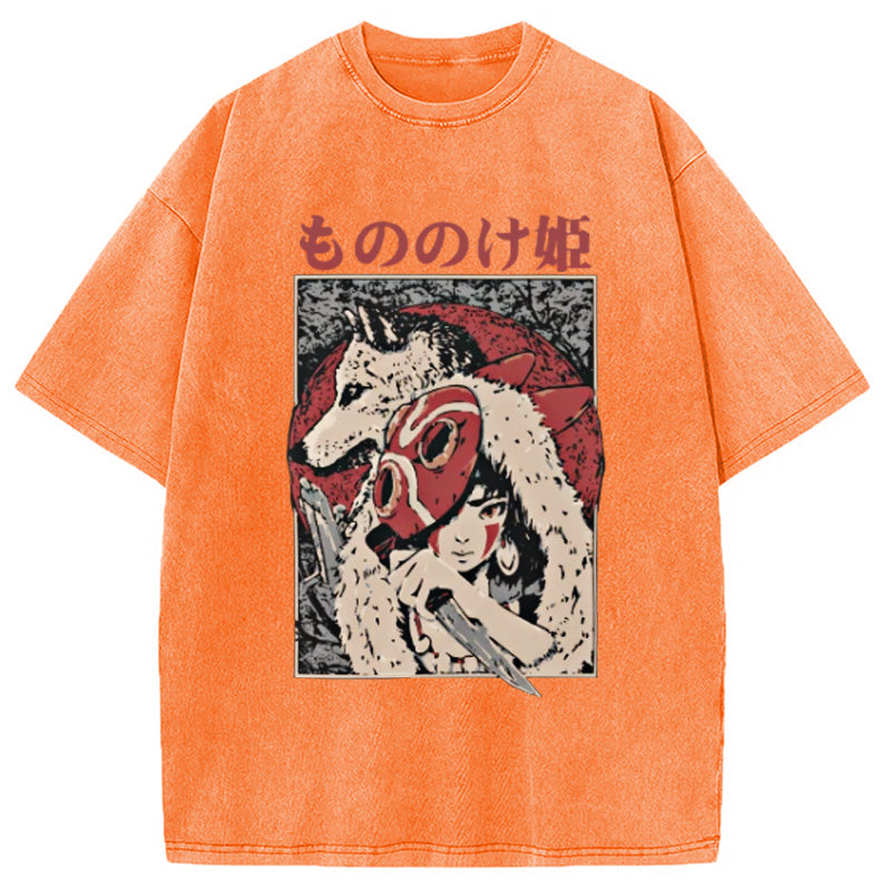 bbb Princess Mononoke Washed T-Shirt