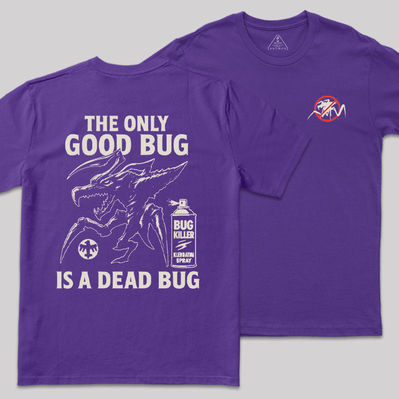 A Dead Bug Front and Back Printed T-Shirt