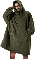 Warm Cozy Women Blanket Hoodie - Oversized Fleece Lounging