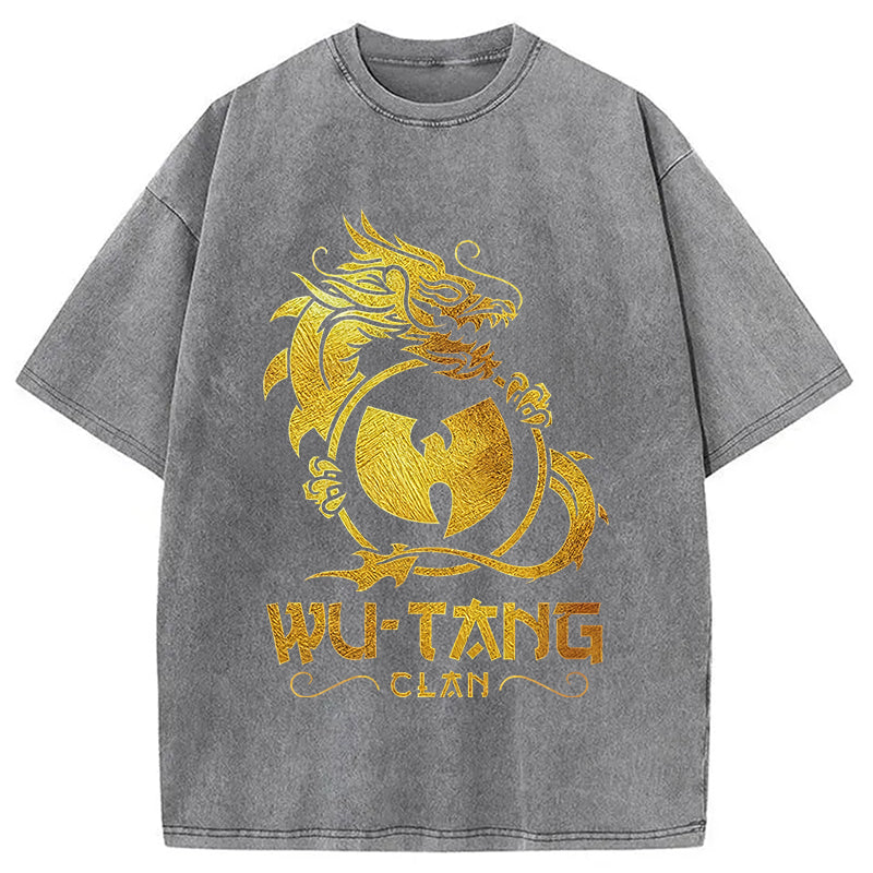 bbb Wu Tang Clan Dragon Washed T-Shirt