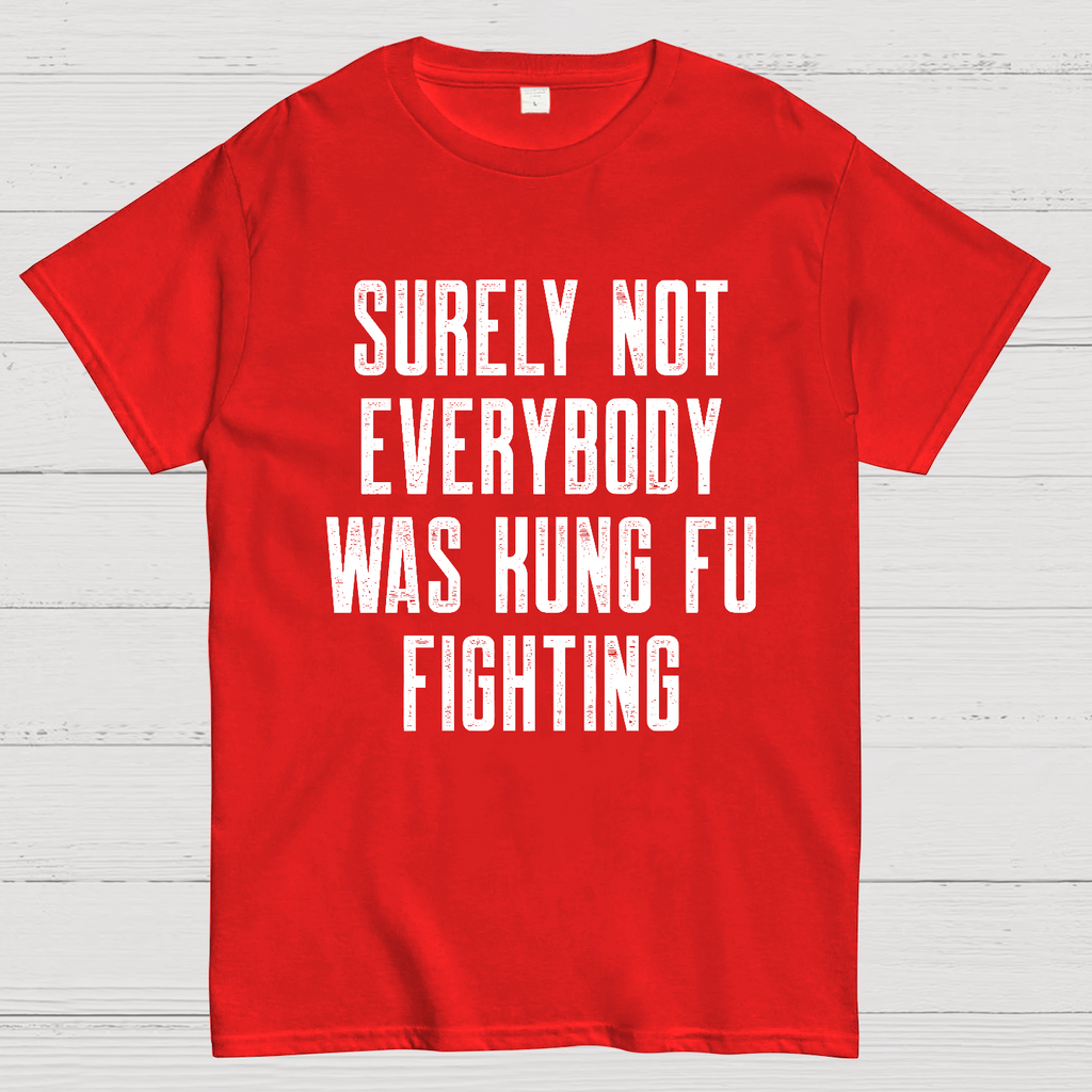 Surely Not everybody was kung fu fighting  T-Shirt