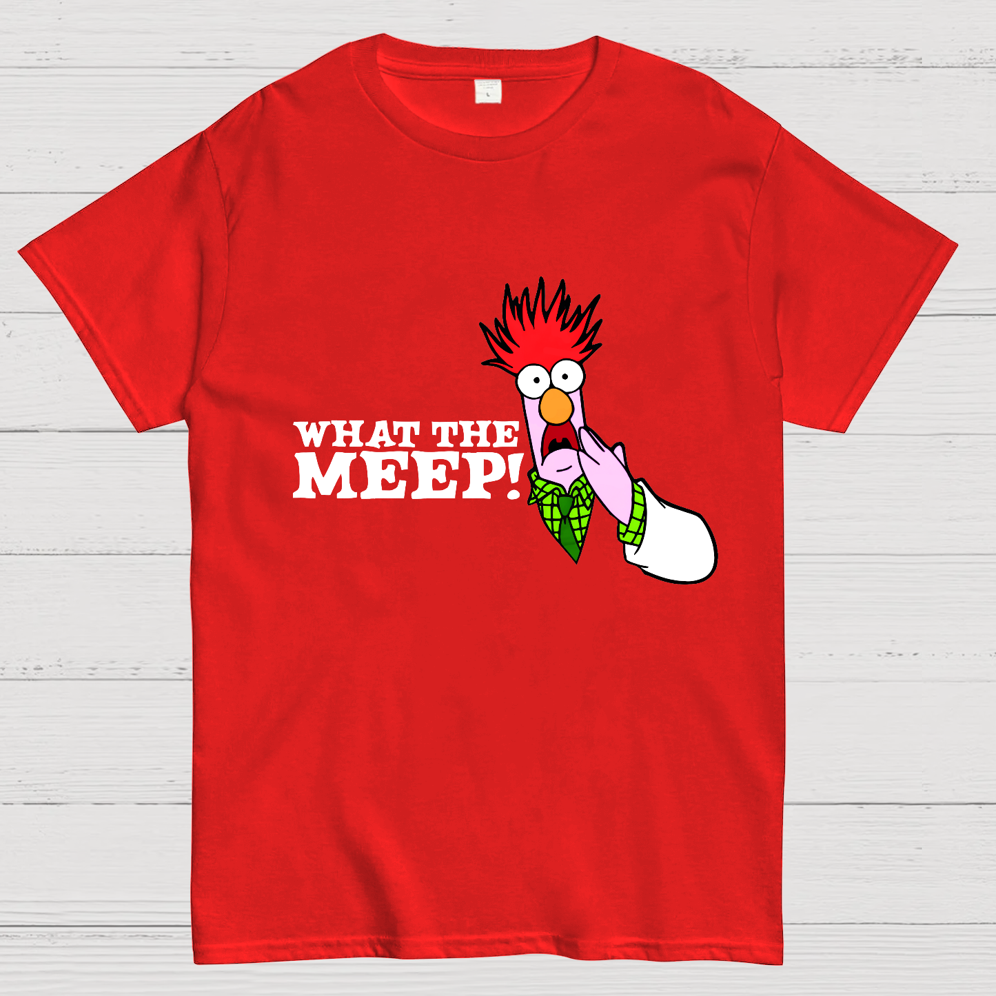 Muppets Beaker What the Meep y T-Shirt