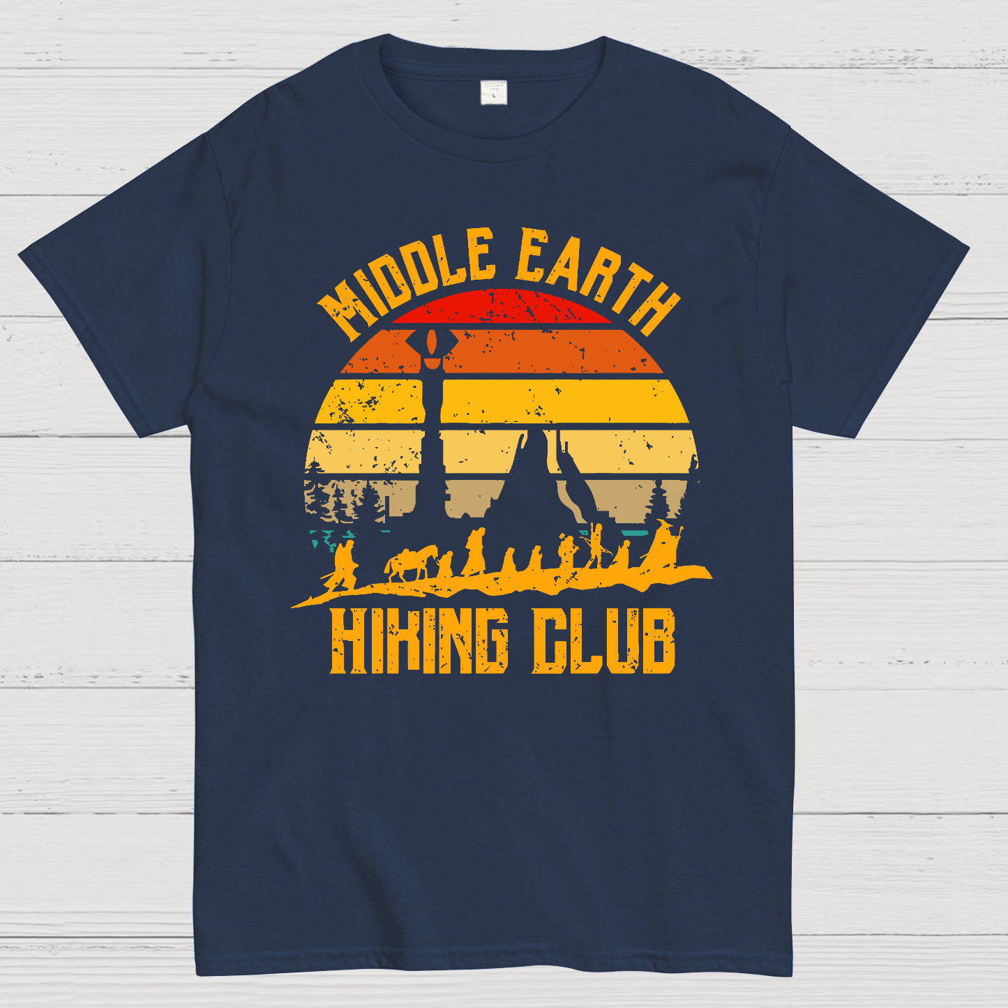 Middle Earth Hiking Club  T-Shirt