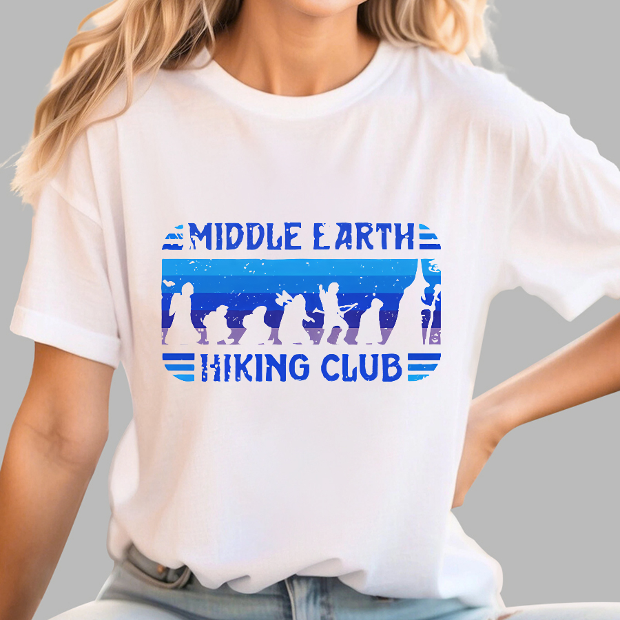 Middle Earth Hiking Club  T-Shirt