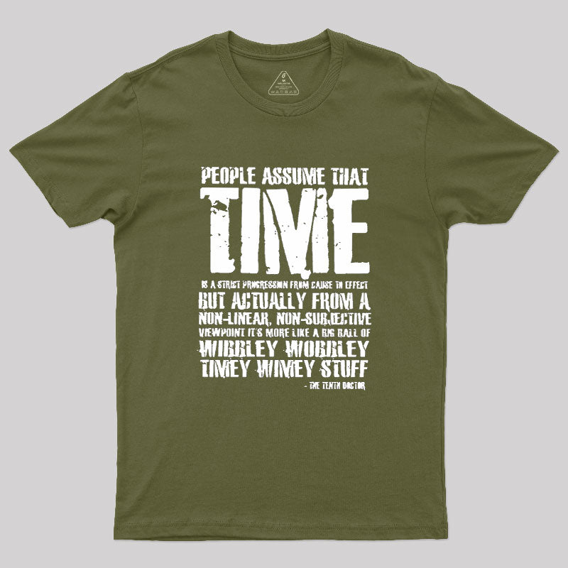 Wibley Wobbley Timey Wimey  T-Shirt