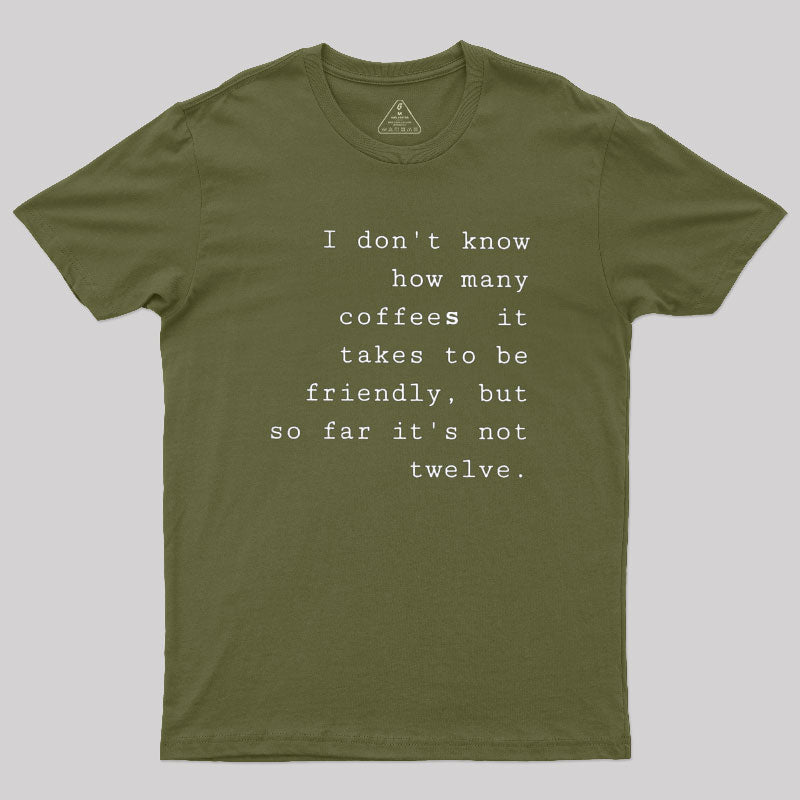 Coffee Demand  T-Shirt
