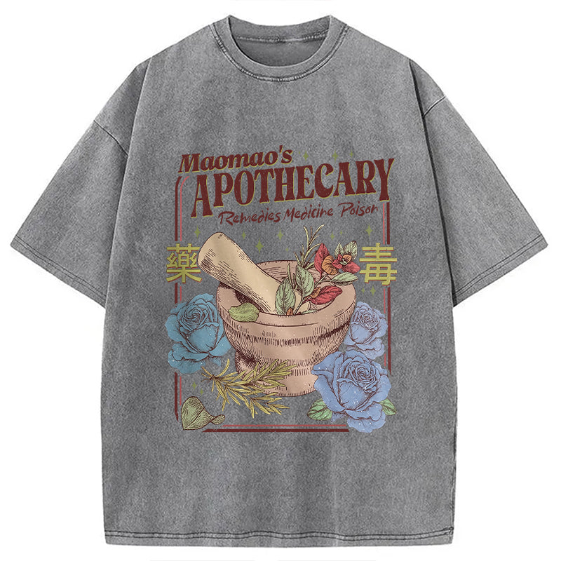 bbb Mao Mao's Apothecary Poisons Washed T-Shirt