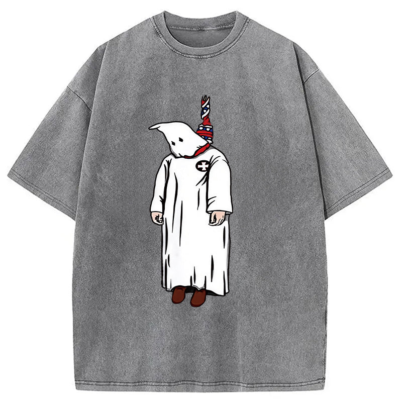 bbb Kill The Klan Funny Washed T-Shirt