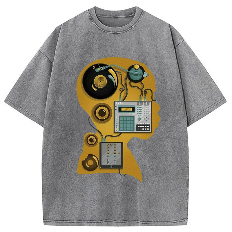 bbb J Dilla DJ Washed T-Shirt