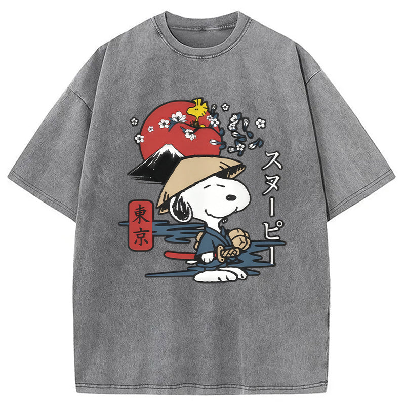 bbb Peanuts Japanese Washed T-Shirt