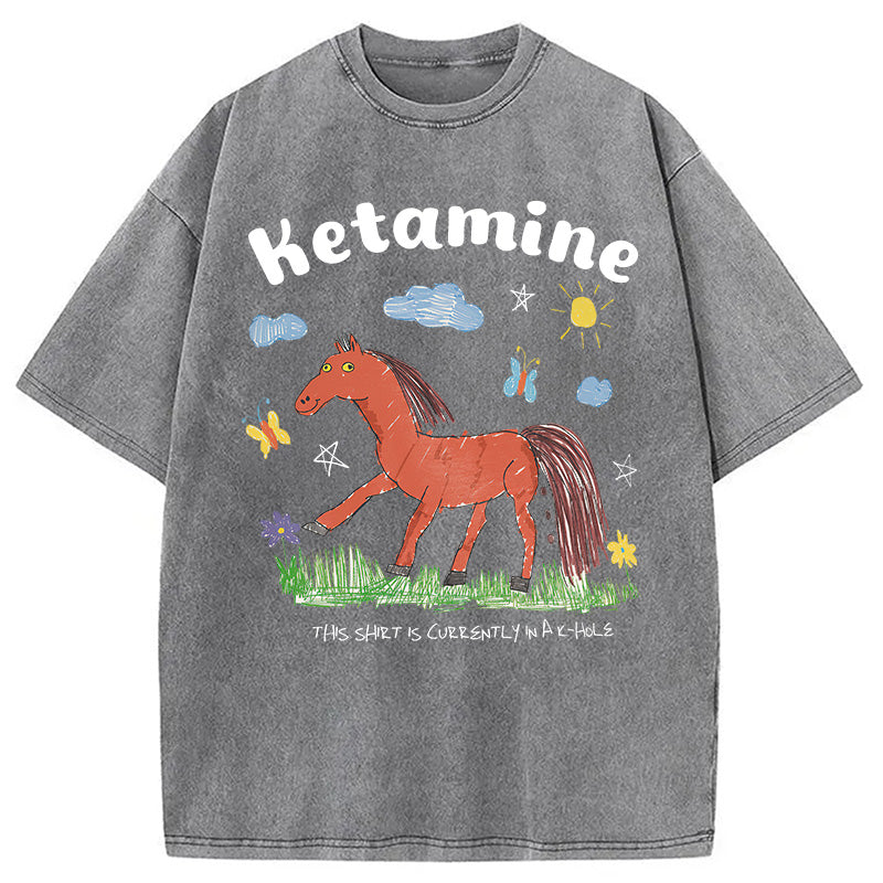 bbb I Do Ketamine Washed T-Shirt