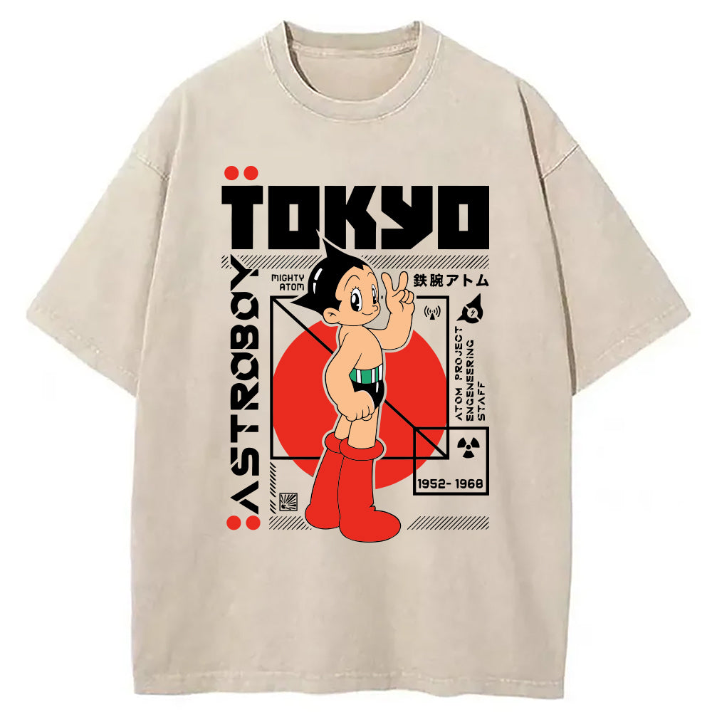 bbb Astro Boy Japanese Washed T-Shirt