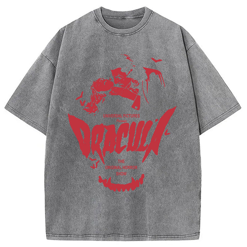 bbb Dracula Horror Washed T-Shirt