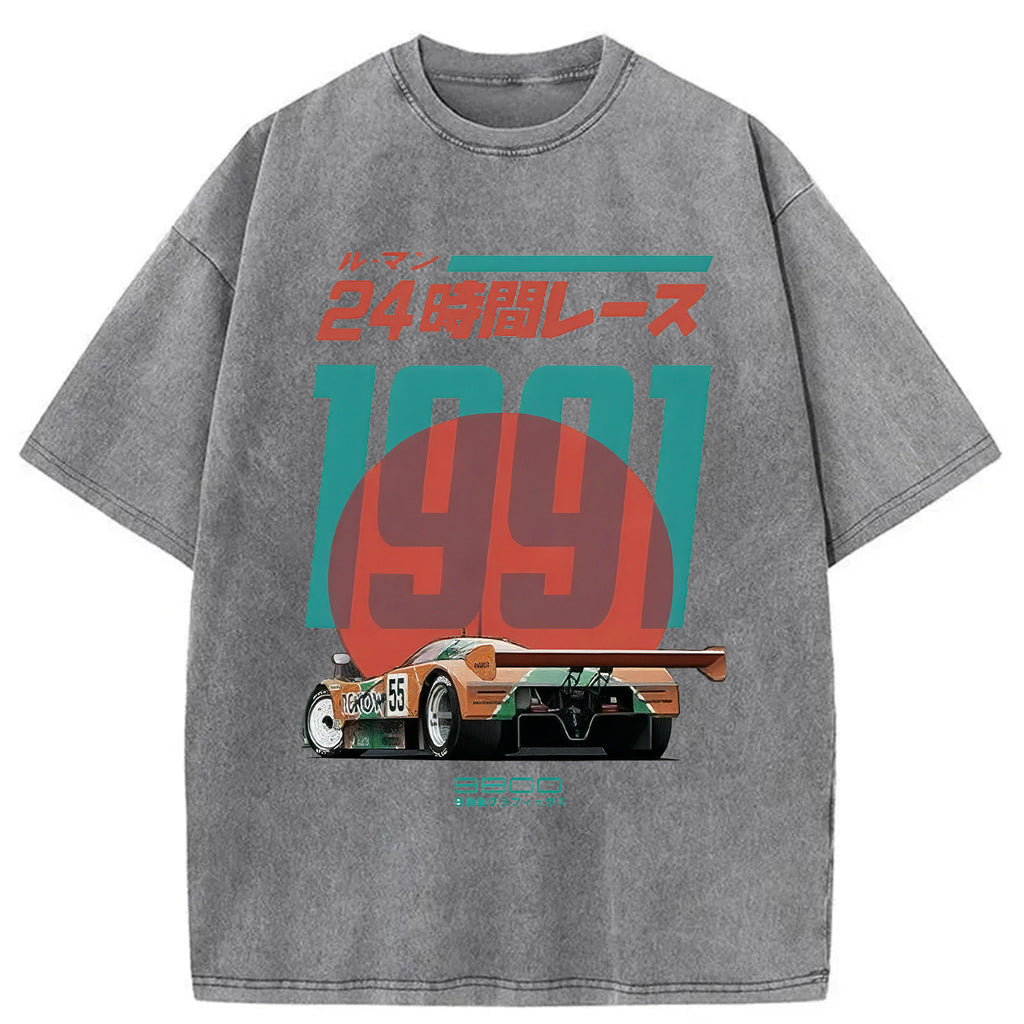 bbb 24-hour Racing Japanese Washed T-Shirt