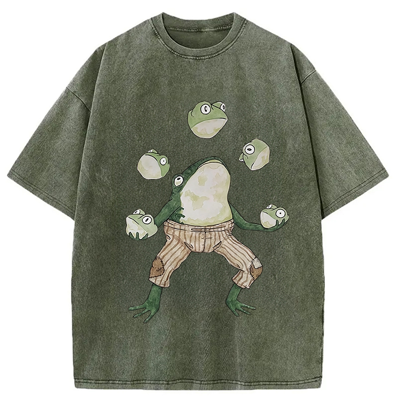 bbb Frog Acrobatic Master Washed T-Shirt