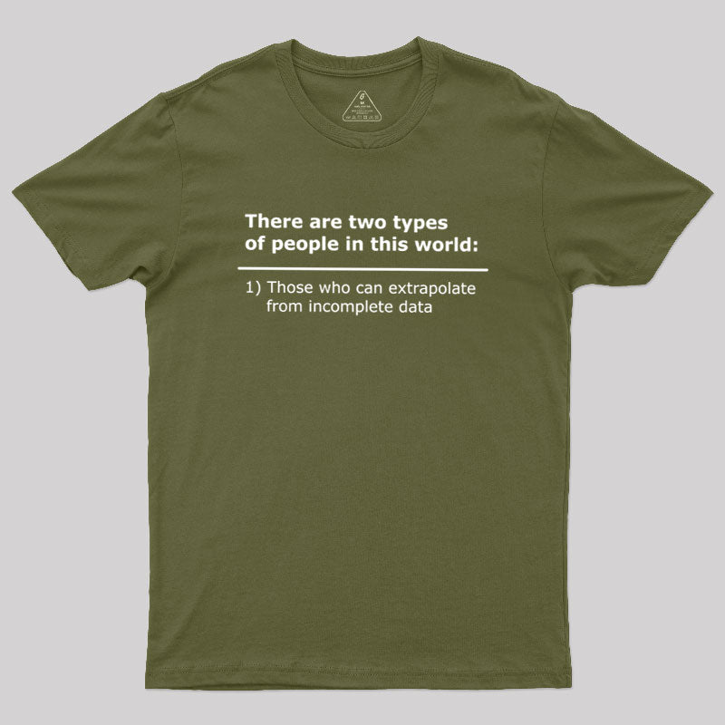 Incomplete Data  T-Shirt