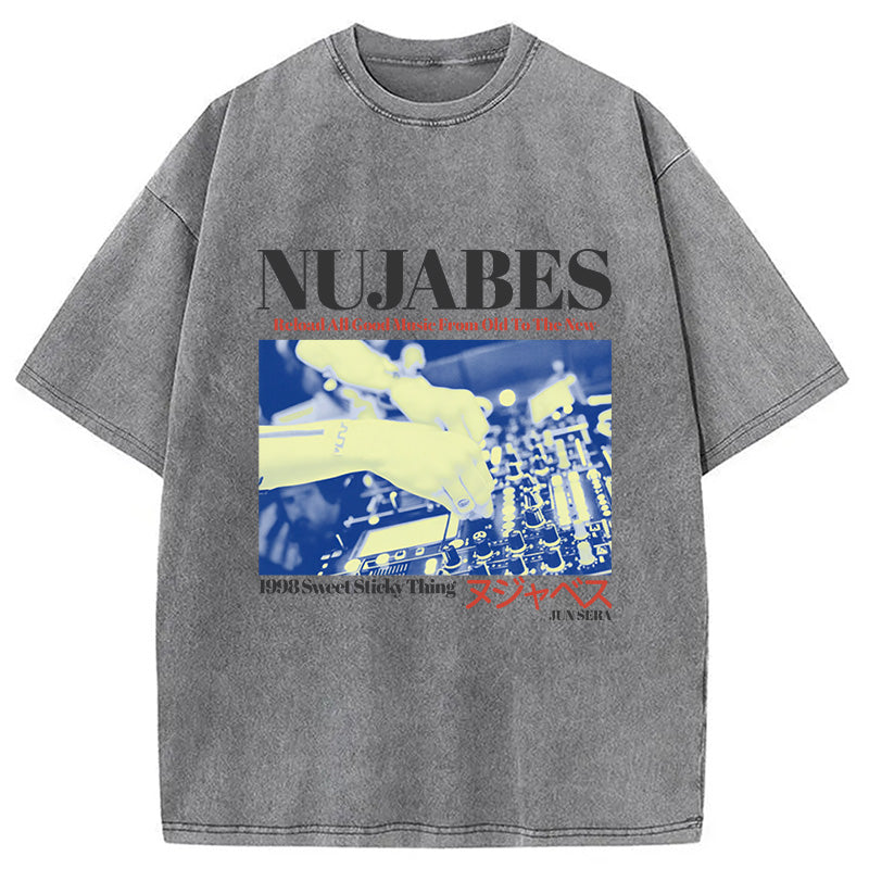 bbb Vintage Nujabes Washed T-Shirt