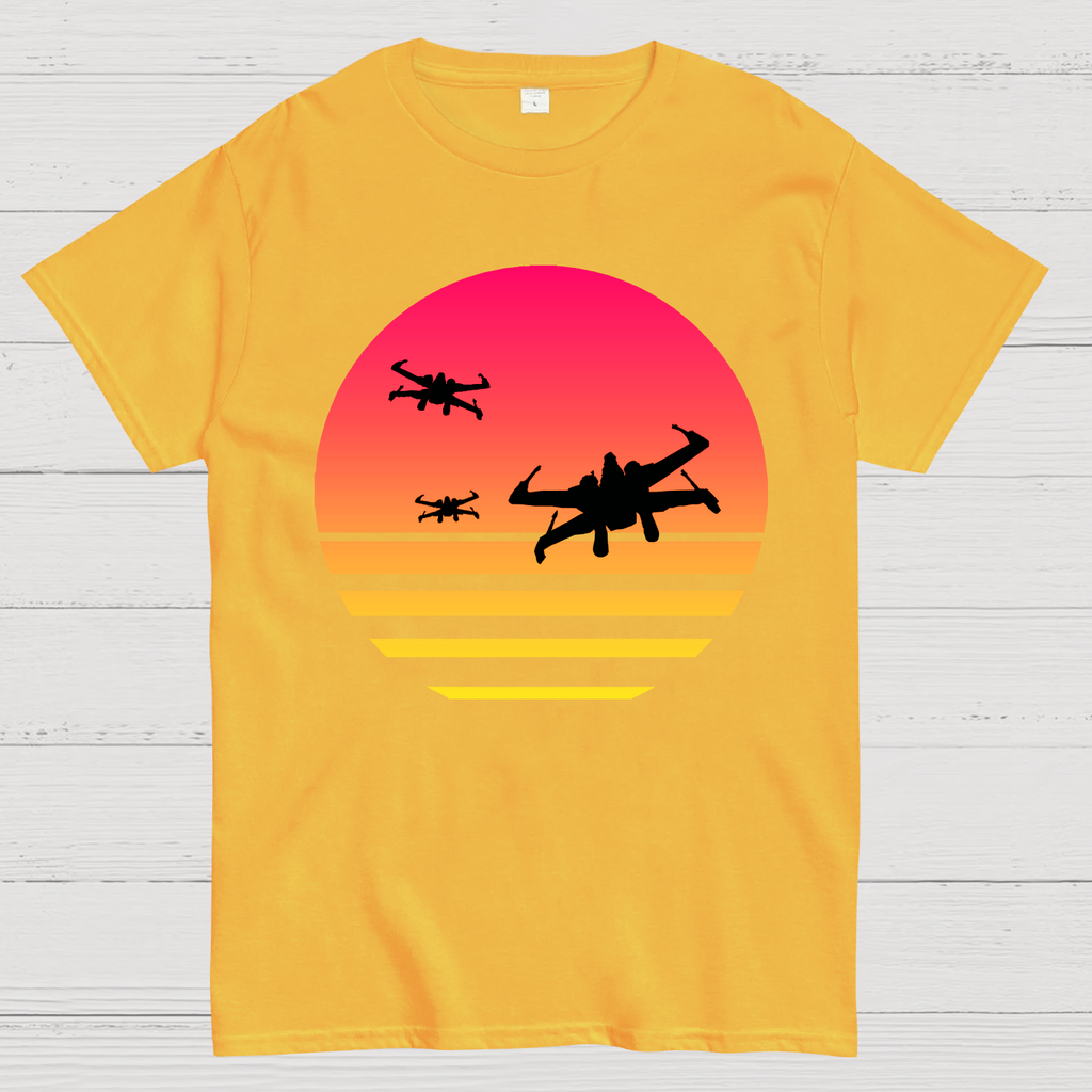 Sunset X-Wing Starfighter y T-Shirt