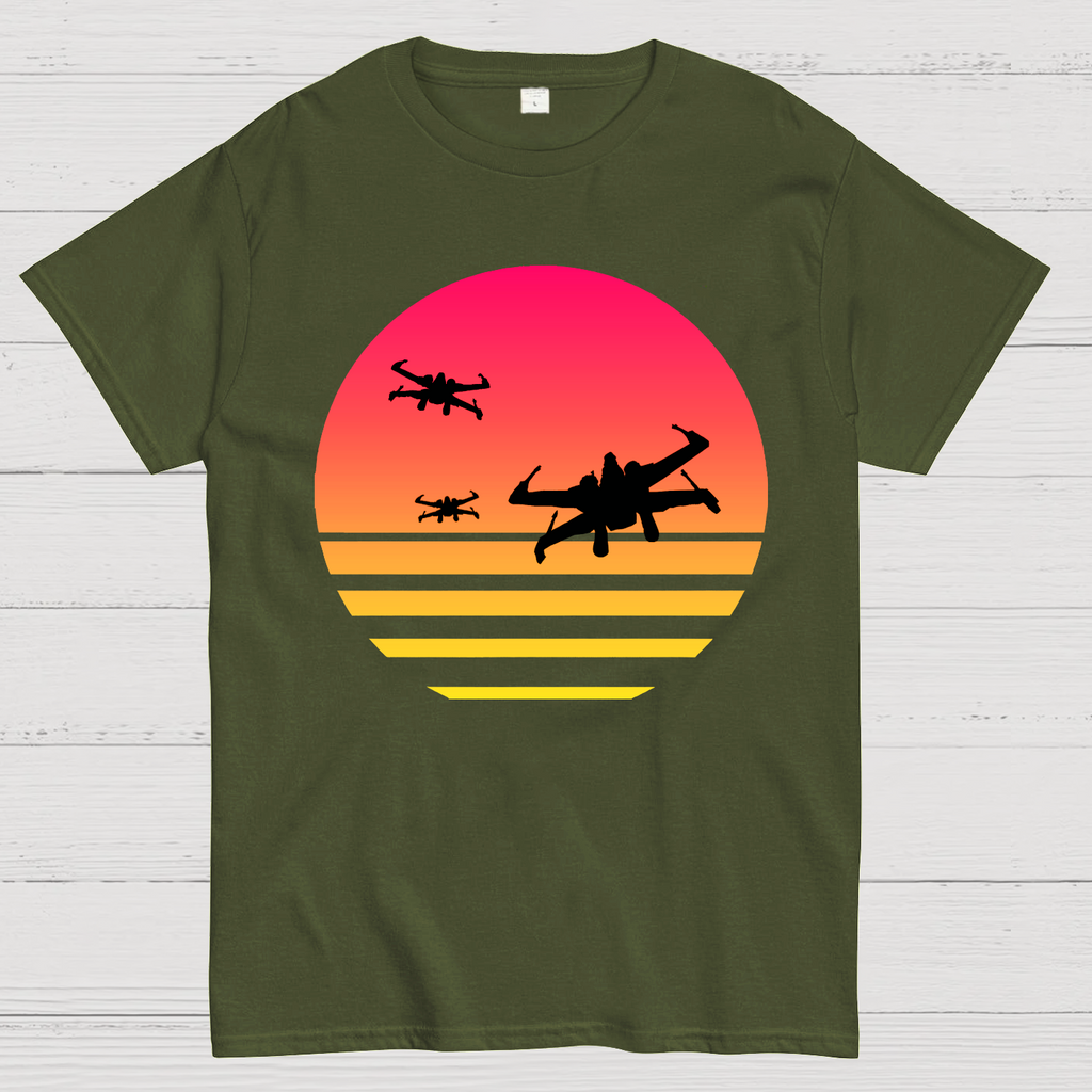 Sunset X-Wing Starfighter y T-Shirt
