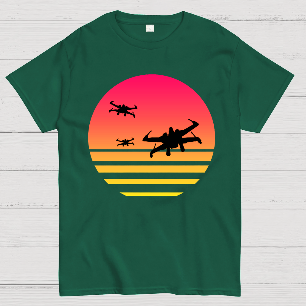Sunset X-Wing Starfighter y T-Shirt
