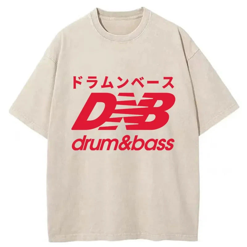 bbb Drum And Bass Japan Washed T-Shirt