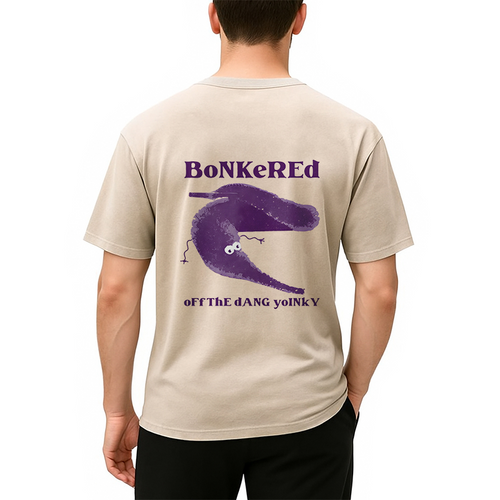 Bonkered of The Dang Yoinky Back Washed T-Shirt