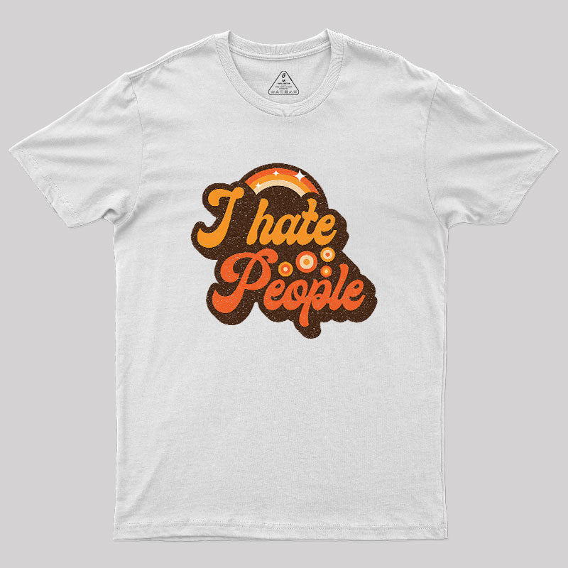 Vintage Hate People  T-Shirt