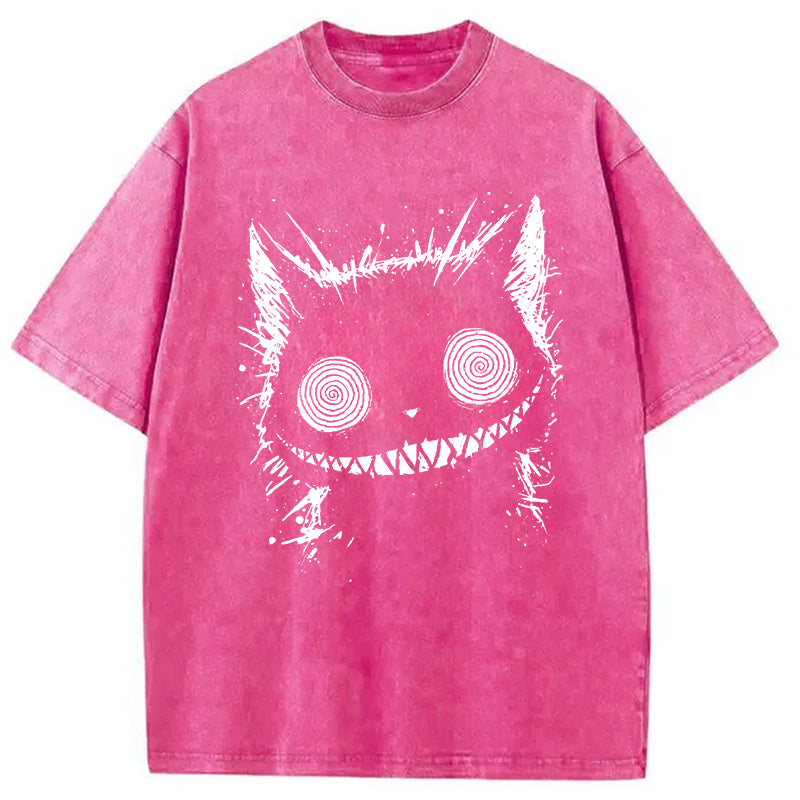 bbb Creepy Cheshire Cat Washed T-Shirt