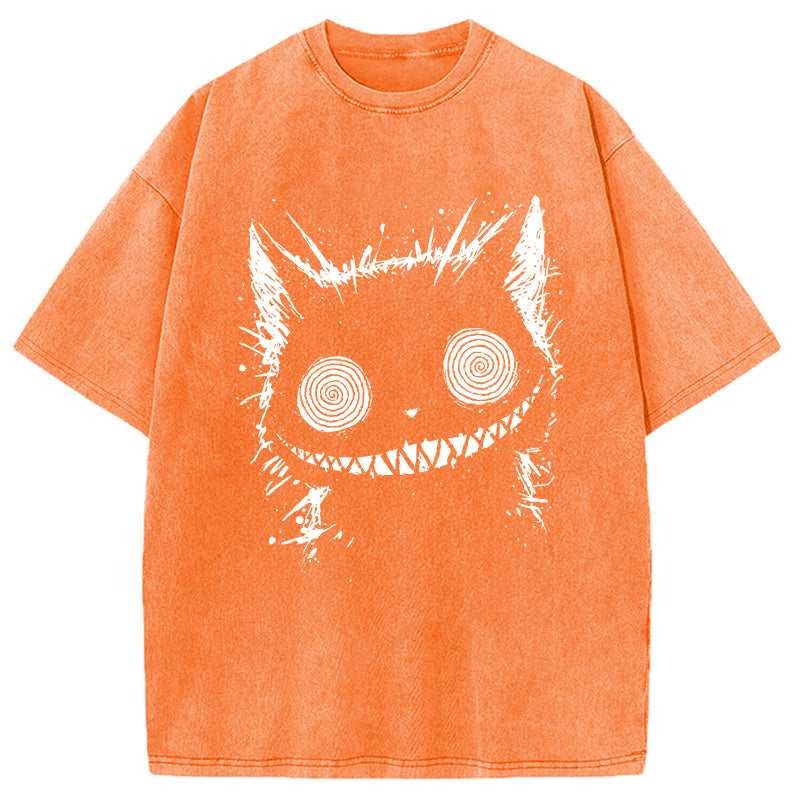 bbb Creepy Cheshire Cat Washed T-Shirt