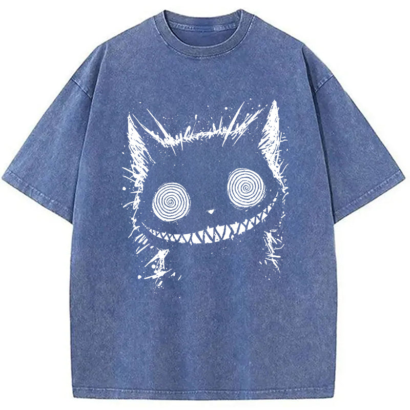 bbb Creepy Cheshire Cat Washed T-Shirt