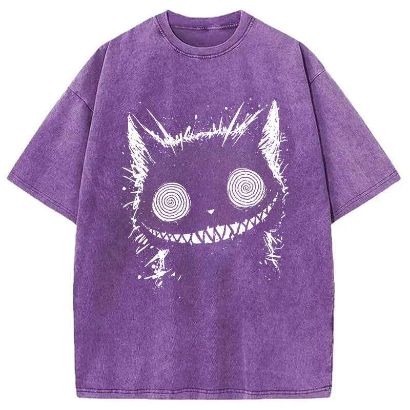 bbb Creepy Cheshire Cat Washed T-Shirt
