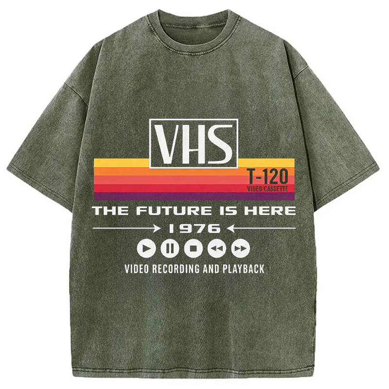 bbb VHS Vintage Washed T-Shirt