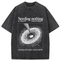 bbb Needing Nothing Attracts Everything Black Hole Washed T-Shirt