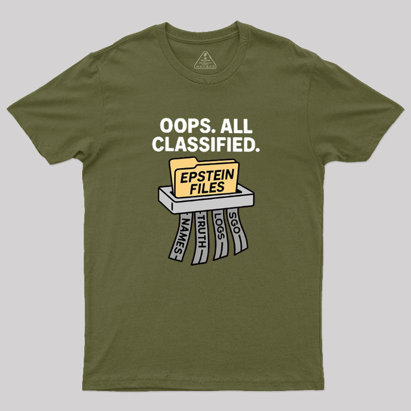 Bold Epstein Files  T-Shirt