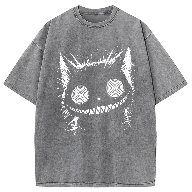 bbb Creepy Cheshire Cat Washed T-Shirt