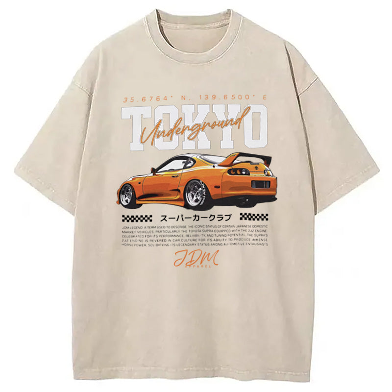 bbb Tokyo JDM Style Car Washed T-Shirt