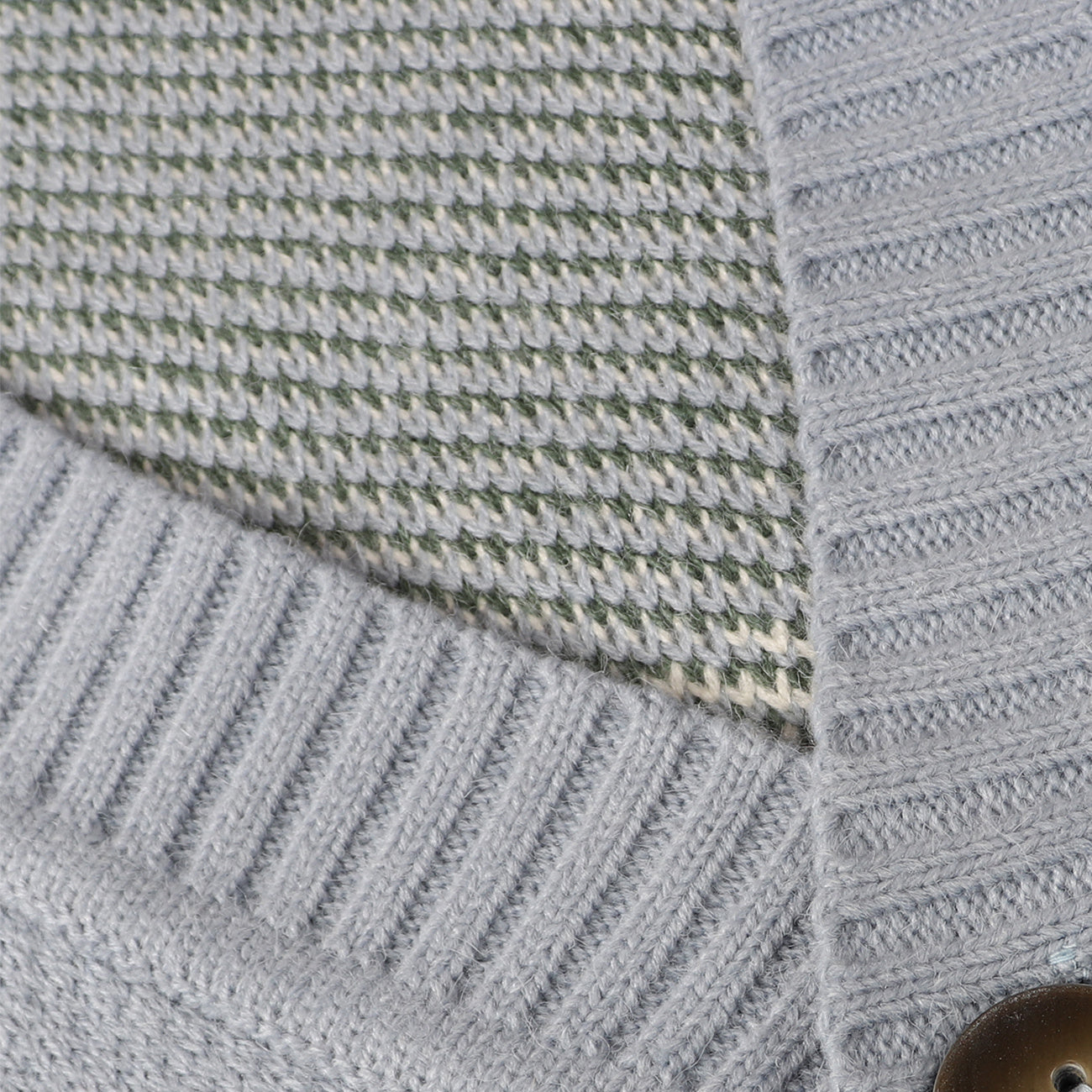 Oversized Relaxed Unisex Cardigan - V Neck Knit Jacquard